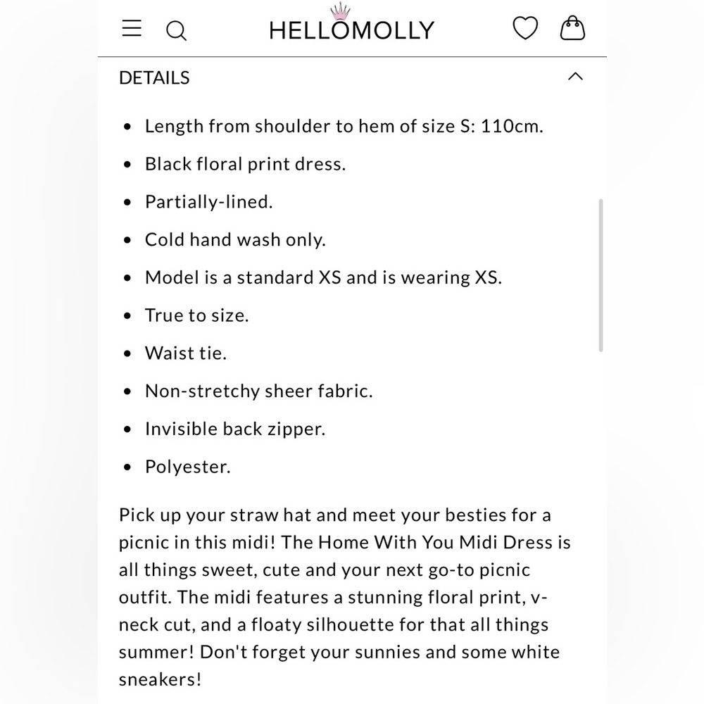 Hello Molly - Home With You Dress - Picture 15 of 15